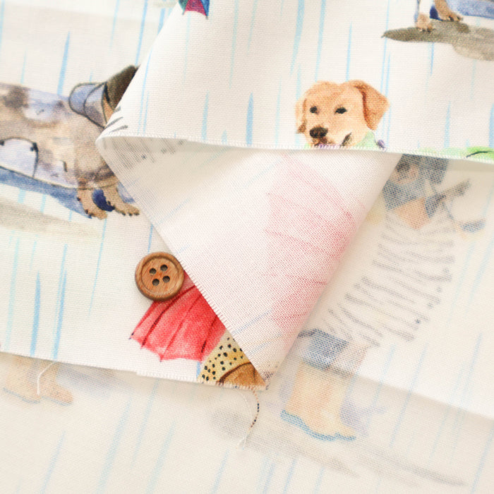 USA Cotton MICHAEL MILLER - Dog and Rain - nomura tailor