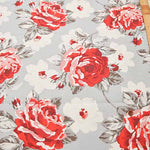 Cotton Light Canvas Fabric <Rose Bloom Multi> by Cath Kidston - nomura tailor
