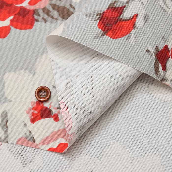 Cotton Light Canvas Fabric <Rose Bloom Multi> by Cath Kidston - nomura tailor