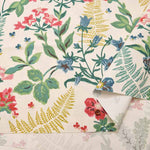Cotton Light Canvas Fabric <Twilight Garden Multi by Cath Kidston - nomura tailor