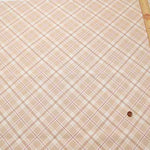Cotton Ox Printed Fabric Bias Check - nomura tailor