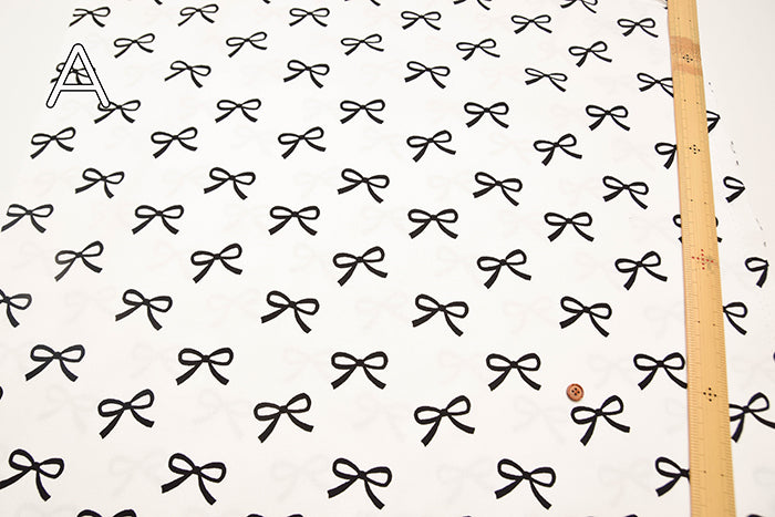 Cotton Oxford Fabric - Ribbon - nomura tailor