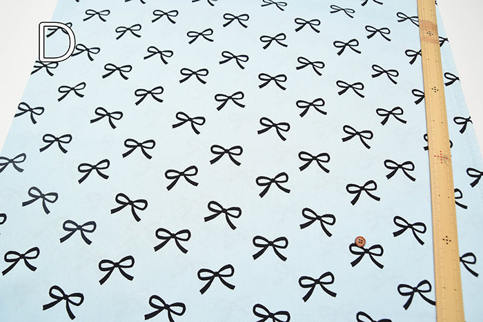 Cotton Oxford Fabric - Ribbon - nomura tailor