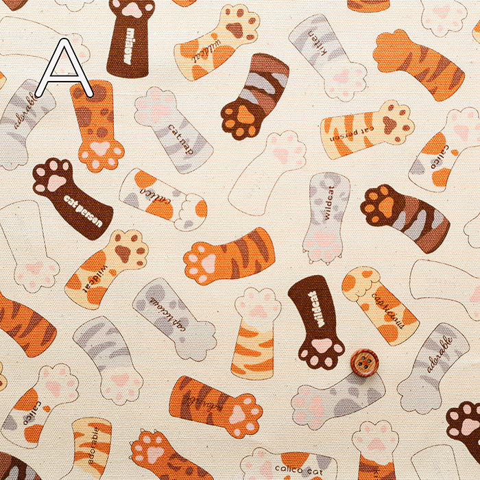 Cotton Oxford Fabric - Cat Hand - nomura tailor