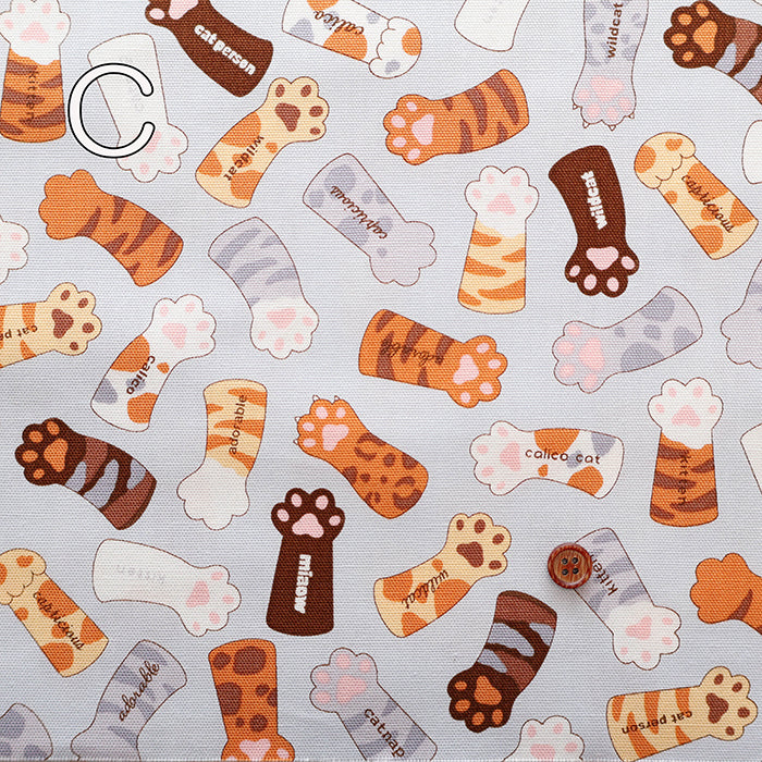 Cotton Oxford Fabric - Cat Hand - nomura tailor