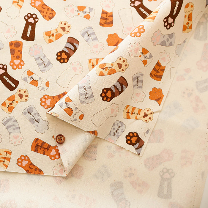 Cotton Oxford Fabric - Cat Hand - nomura tailor