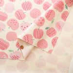 Cotton Oxford Fabric - Nordic-Style Apple - nomura tailor