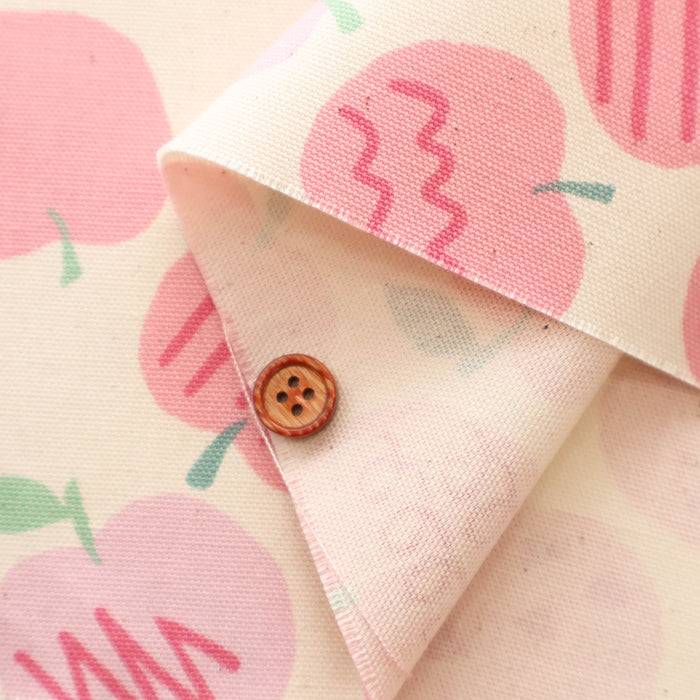 Cotton Oxford Fabric - Nordic-Style Apple - nomura tailor