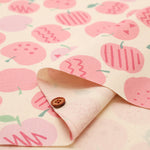Cotton Oxford Fabric - Nordic-Style Apple - nomura tailor
