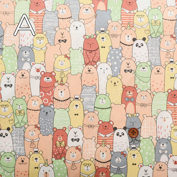 Cotton Oxford Fabric - Beer - nomura tailor