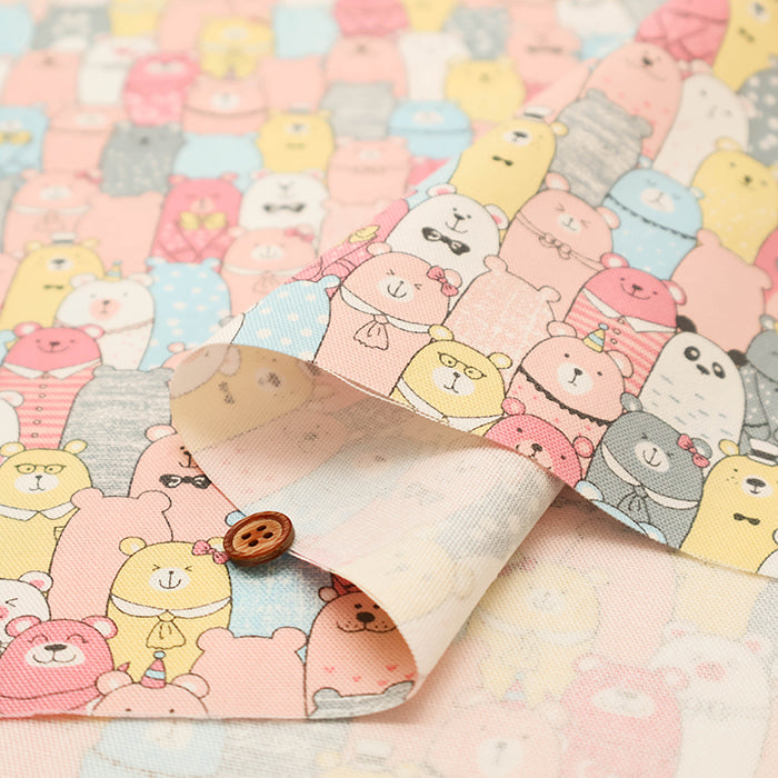 Cotton Oxford Fabric - Beer - nomura tailor