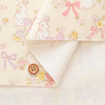 Cotton Oxford Fabric - Rabbit and Ribbon - nomura tailor
