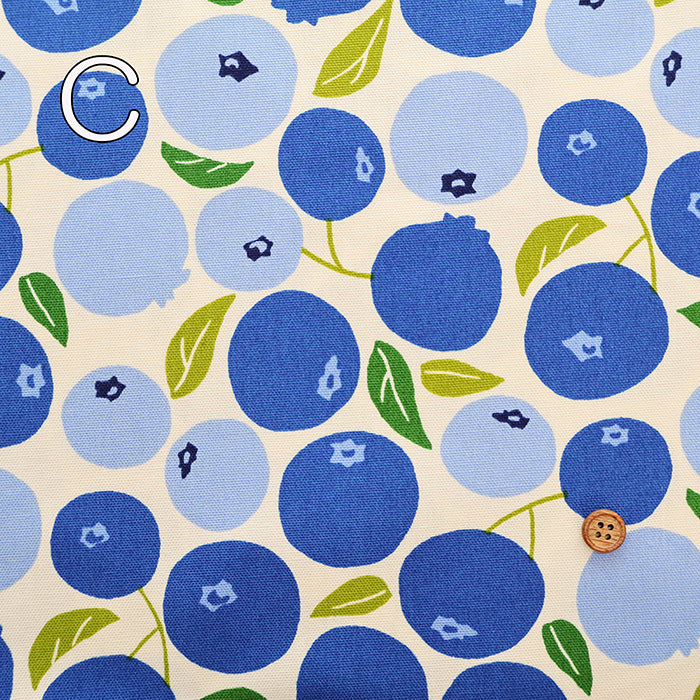 Cotton Oxford Fabric - Fruit - nomura tailor