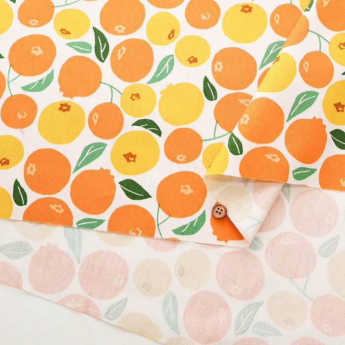 Cotton Oxford Fabric - Fruit - nomura tailor