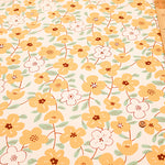 Cotton Oxford Fabric - Nordic-style Flower - nomura tailor