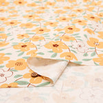 Cotton Oxford Fabric - Nordic-style Flower - nomura tailor
