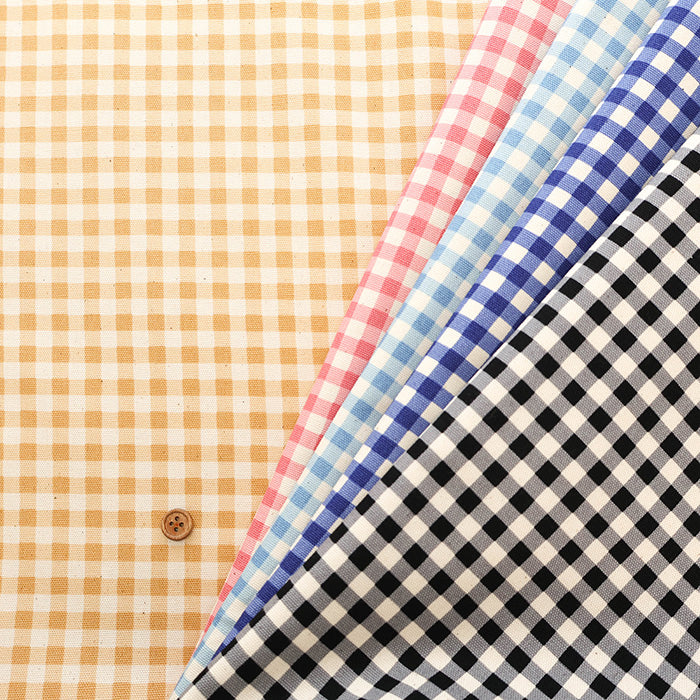 Cotton Oxford Fabric - Check - nomura tailor