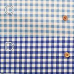 Cotton Oxford Fabric - Check - nomura tailor