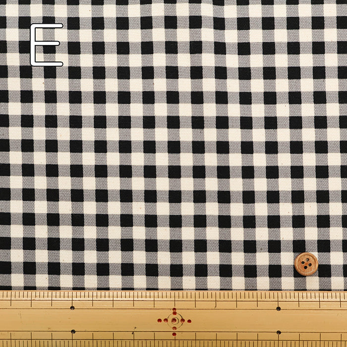 Cotton Oxford Fabric - Check - nomura tailor
