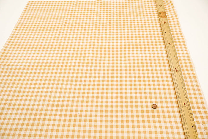 Cotton Oxford Fabric - Check - nomura tailor