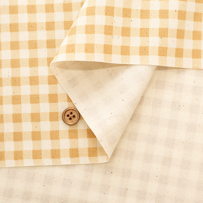 Cotton Oxford Fabric - Check - nomura tailor