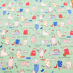 Cotton Oxford Fabric - Cat - nomura tailor