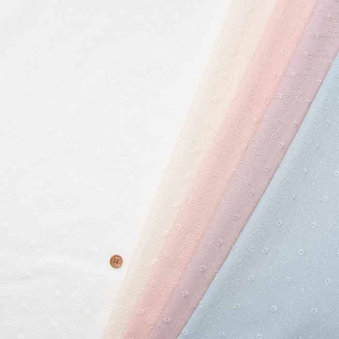 Cotton cambric embroidery lace fabric - nomura tailor