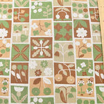 C/L Print Fabric - Flower Patchwork - nomura tailor