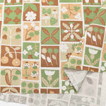 C/L Print Fabric - Flower Patchwork - nomura tailor