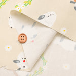 Cotton Oxford Fabric - Shimaenaga Bird - nomura tailor