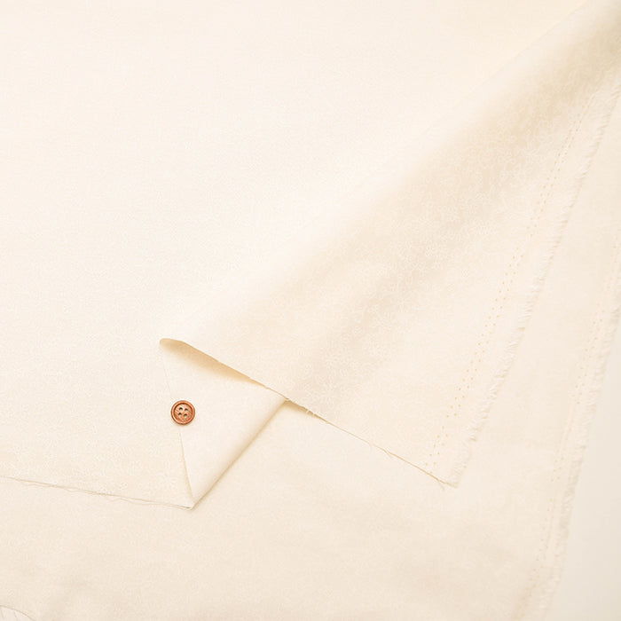Cotton Muslin Lacquer Print Fabric - Medium Flower - nomura tailor