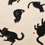 Cotton Oxford Fabric - Cat - nomura tailor