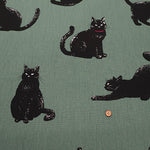 Cotton Oxford Fabric - Cat - nomura tailor