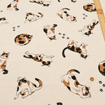 Cotton Oxford Fabric - Calico Cat - nomura tailor