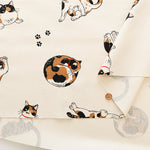 Cotton Oxford Fabric - Calico Cat - nomura tailor