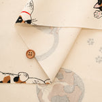 Cotton Oxford Fabric - Calico Cat - nomura tailor
