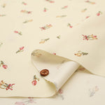 Cotton Oxford Fabric - Tulips - nomura tailor
