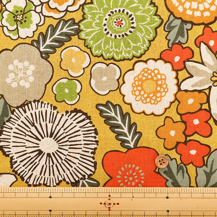C/L Canvas Print Fabric - Nordic Forest - nomura tailor
