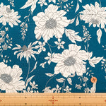 Cotton Oxford Fabric - Natural Flower - nomura tailor