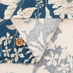 Cotton Oxford Fabric - Natural Flower - nomura tailor