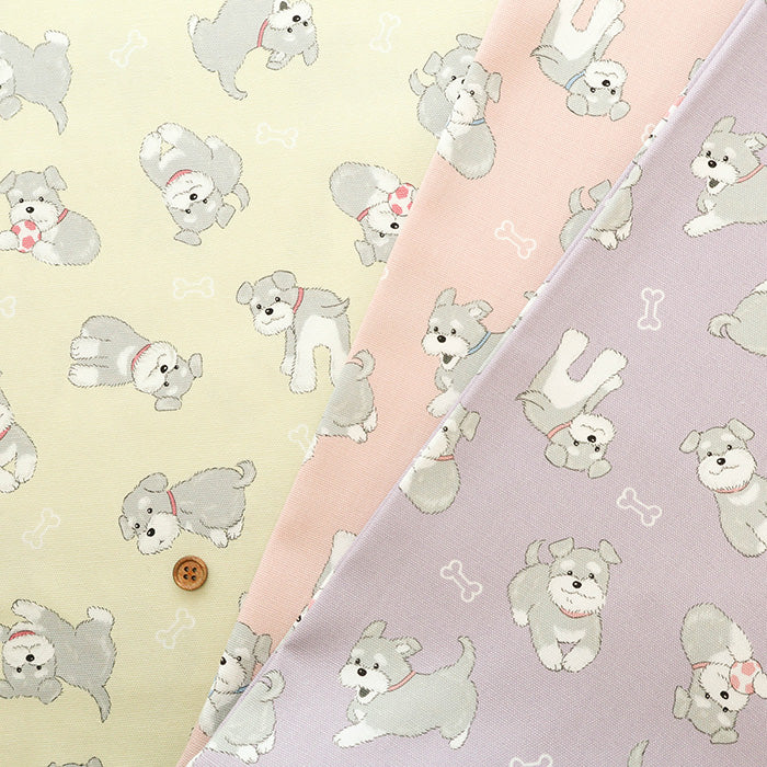 Cotton Oxford Fabric - Schnauzer - nomura tailor