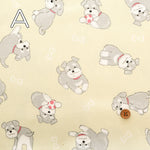 Cotton Oxford Fabric - Schnauzer - nomura tailor