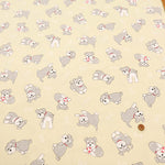 Cotton Oxford Fabric - Schnauzer - nomura tailor