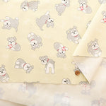 Cotton Oxford Fabric - Schnauzer - nomura tailor