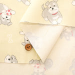 Cotton Oxford Fabric - Schnauzer - nomura tailor