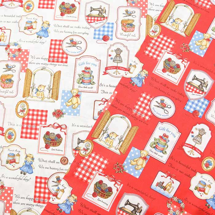 Cotton Muslin Print Fabric - Lovely Sewing Goods - nomura tailor