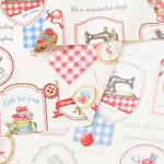 Cotton Muslin Print Fabric - Lovely Sewing Goods - nomura tailor
