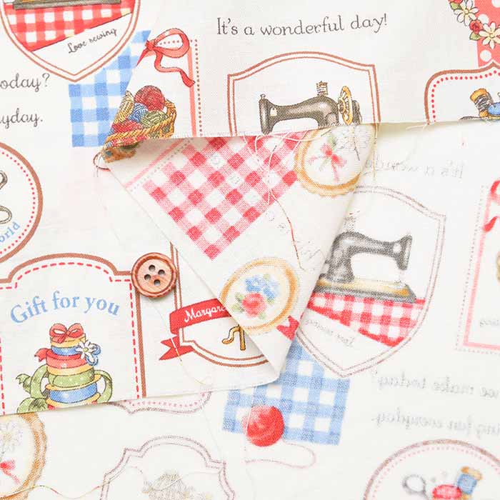 Cotton Muslin Print Fabric - Lovely Sewing Goods - nomura tailor