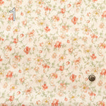 Unbleached Cotton Scare Print Fabric - Nostalgia Collection Shirley - nomura tailor
