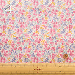 Unbleached Cotton Scare Printed Fabric - Nostalgia Collection - Berry Garden - nomura tailor